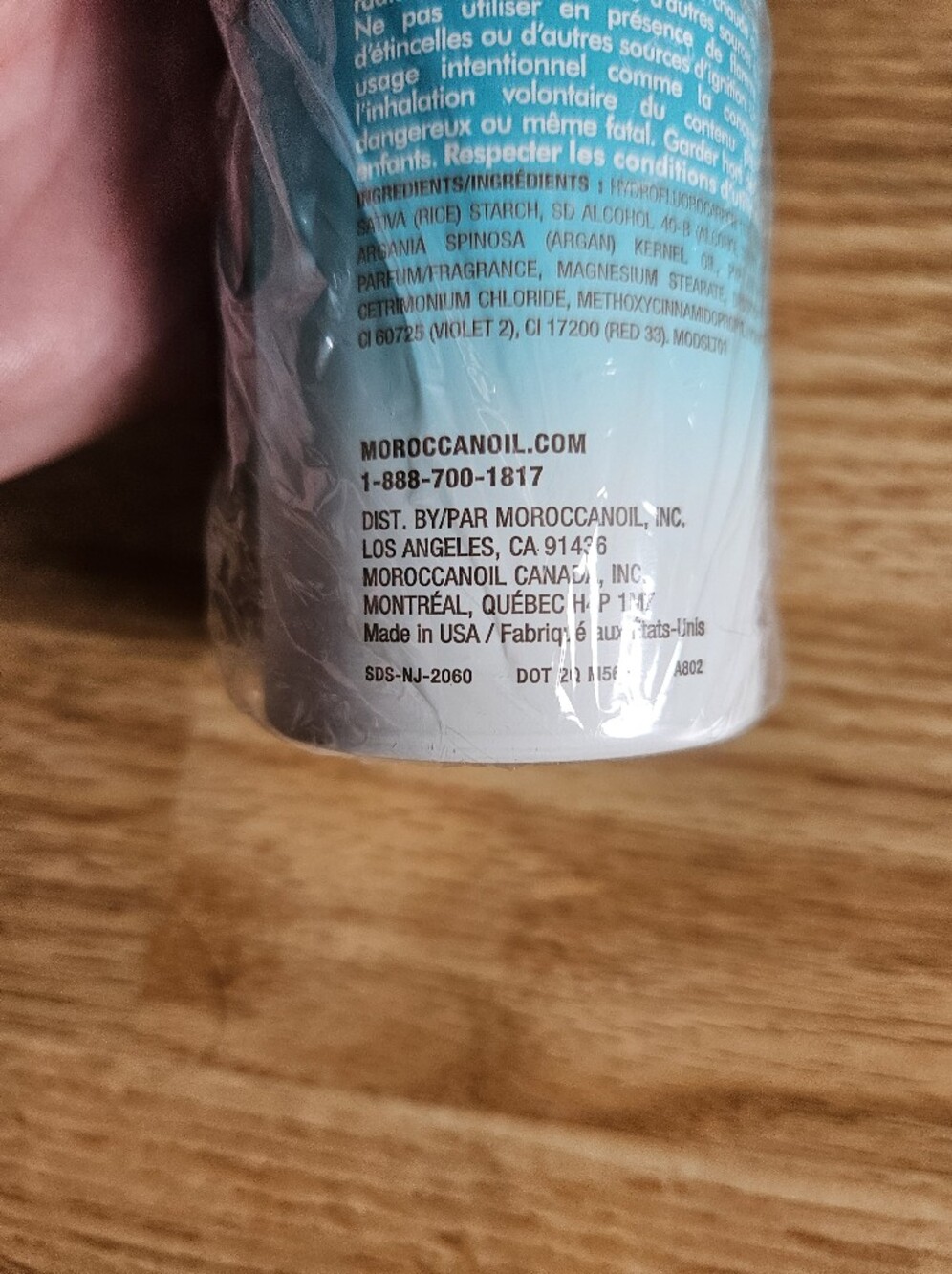Moroccanoil Light Blue Dry Shampoo Spray - Picture 4 of 5